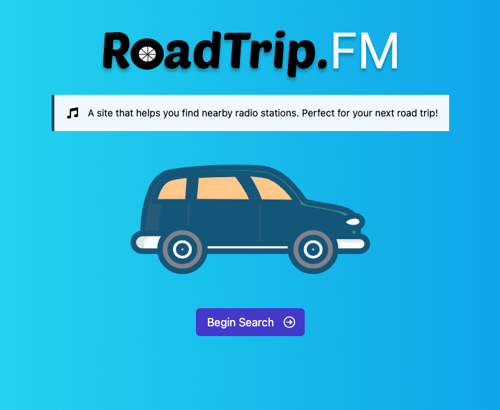 Project - RoadTrip.FM